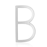 26pcs Stainless Steel Alphabet Charms DIY Initials A-Z Two Holes Pendant