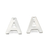 26pcs Stainless Steel Alphabet Charms Pendant for Jewelry Making