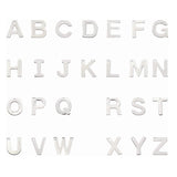 26pcs Stainless Steel Alphabet Charms Pendant for Jewelry Making