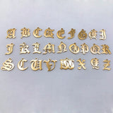 26pcs Stainless Steel Letters Bracelet Charms Initial A-Z 12*16mm DIY Jewelry