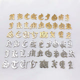 26pcs Stainless Steel Letters Bracelet Charms Initial A-Z 12*16mm DIY Jewelry