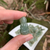 Natural Burma Jade Guanyin Necklace Pendant Green Myanmar Jade Jewelry