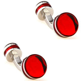 27 Enamel Cufflinks Men Epoxy Cuff Oval Round Square Rectangle Shapes