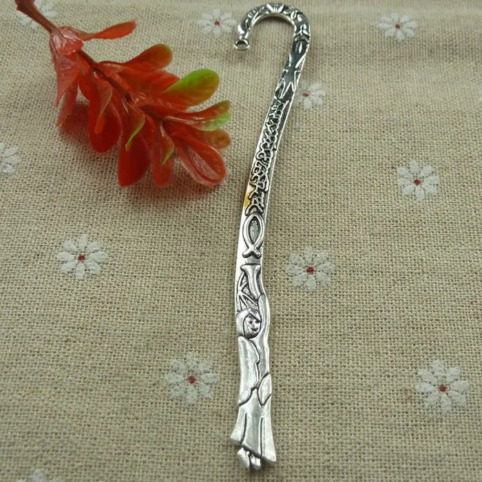 27 Tibetan Silver Bookmarks 120x20mm