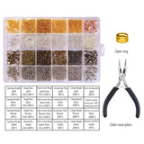 2758Pcs Earring Materials, DIY Jewelry Ear Hook Accessories