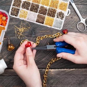 2758Pcs Earring Materials, DIY Jewelry Ear Hook Accessories