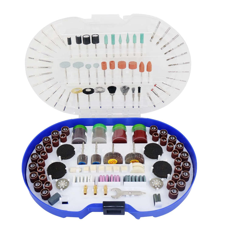 276-Piece Rotary Tool Accessories Kit 1/8" Diameter Shanks Universal Fitment