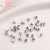 20PCS 2.5x3.2MM 24K Brass Clip Station Clasps Jewelry Making Supplies