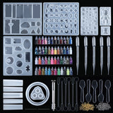 DIY Resin Casting Mold Tool Kit for Jewelry Pendant Making