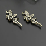 50PCS Fairy Charms Pendants Jewelry Making DIY Findings Accessories