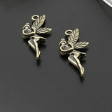 50PCS Fairy Charms Pendants Jewelry Making DIY Findings Accessories