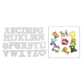 27Pcs Letter Silicone Mould Resin Jewelry Making Pendant Tool