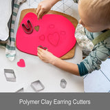 27Pcs Polymer Clay Earring Cutters, Shapes Jewelry Making Kit