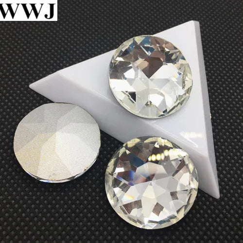 27mm Baoshihua Round Crystal Fancy Stone for Rhinestones Jewelry Making