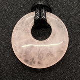 27mm Amethyst Agate Beads Pendant Necklace DIY Jewelry