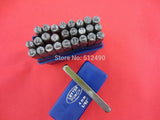 27pcs 5MM A-Z Capital Letter Punch Stamp Set for Jewelry Metal Letter Punch