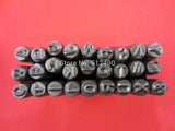 27pcs 5MM A-Z Capital Letter Punch Stamp Set for Jewelry Metal Letter Punch