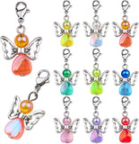 27pcs Angel Wing Charms DIY Jewelry Making 9 Colors