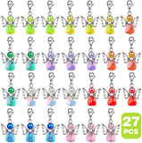 27pcs Angel Wing Charms DIY Jewelry Making 9 Colors