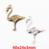 27pcs Ostrich Charms for Necklace Pendant 5549