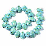 27pcs Ocean Fish Shape Ceramic Beads for Jewelry Making DIY Craft
