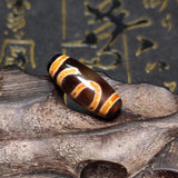 Agate Beads Amulet Money Hook Dapeng Bird Weathered Dzi Beads