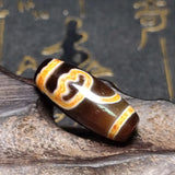 Agate Beads Amulet Money Hook Dapeng Bird Weathered Dzi Beads
