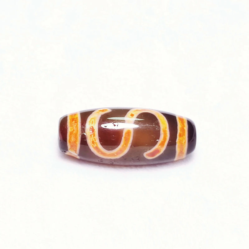 Agate Beads Amulet Money Hook Dapeng Bird Weathered Dzi Beads