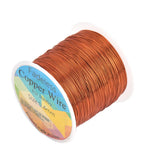24G Beading Floral Colored Copper Craft Wire 62-100Meters