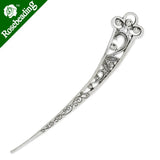 Antique Silver Plated Hair Stick, Metal Hair Stick/Accessories
