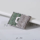 Algeria Flag Necklace Unisex Stainless Steel Pendant