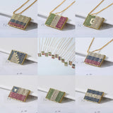 Algeria Flag Necklace Unisex Stainless Steel Pendant