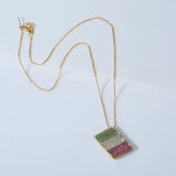 Algeria Flag Necklace Unisex Stainless Steel Pendant