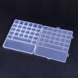 28-Grid Plastic Jewelry Box Small Business DIY Beads Stud Earring Case