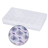 Grid Nail Art Decoration Storage Case Box Jewelry Organizer