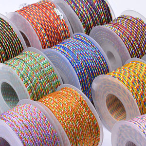 28m 2mm Colorful Nylon Rope Thread Cord for Jewelry Making DIY