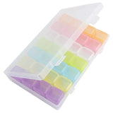 28 Slot Jewelry Storage Box Organizer Embroidery Craft Nail Art Beads Case