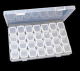 28 Slots Plastic Storage Box for Jewelry Diamond Embroidery Craft Bead Pill