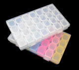 28 Slots Plastic Storage Box for Jewelry Diamond Embroidery Craft Bead Pill