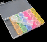 28 Slots Plastic Storage Box for Jewelry Diamond Embroidery Craft Bead Pill
