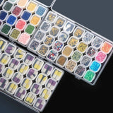 28 Slots Clear Plastic Storage Box Nail Art Jewelry Beads Display Case