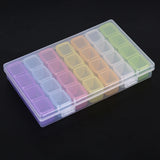 28 Slots Plastic Box Jewelry Display Container Organizer