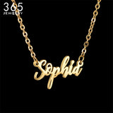 28 Styles Necklace Chains Personalized Nameplate Heart Cross Pendants