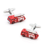 New Arrival Men's Fire Engine Cufflinks Red Novelty Wholesale