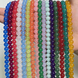 28 Styles Quartz Jades Beads Natural Stone Loose Crystal Bead For DIY Bracelets