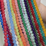 28 Styles Quartz Jades Beads Natural Stone Loose Crystal Bead For DIY Bracelets