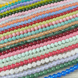 28 Styles Quartz Jades Beads Natural Stone Loose Crystal Bead For DIY Bracelets