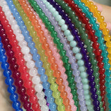 28 Styles Quartz Jades Beads Natural Stone Loose Crystal Bead For DIY Bracelets
