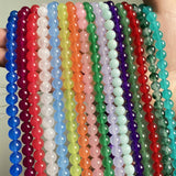 28 Styles Quartz Jades Beads Natural Stone Loose Crystal Bead For DIY Bracelets