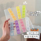 28-grid Jewelry Box Dust-proof Plastic Storage Large Capacity